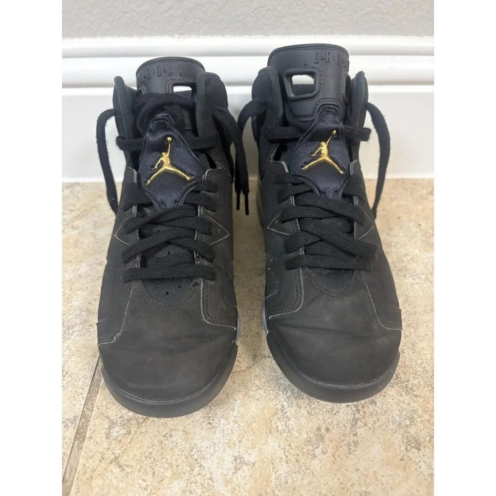 Air Jordan 6 Retro Defining Moments DMP Black Metallic Gold 6y CT4964-007